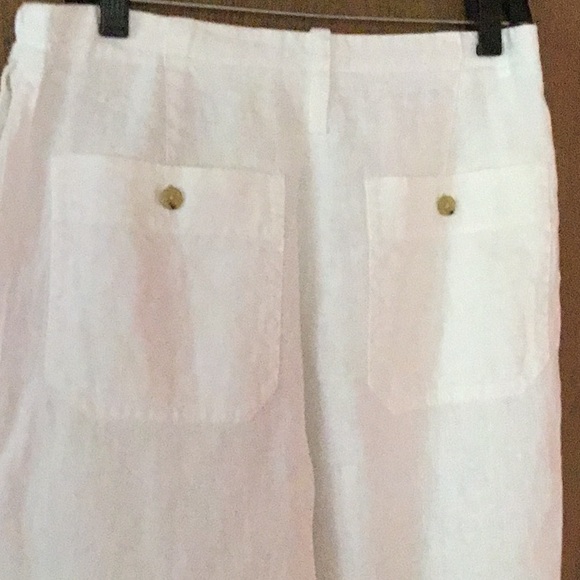 NWT Vince White Linen Pants - Picture 3 of 8